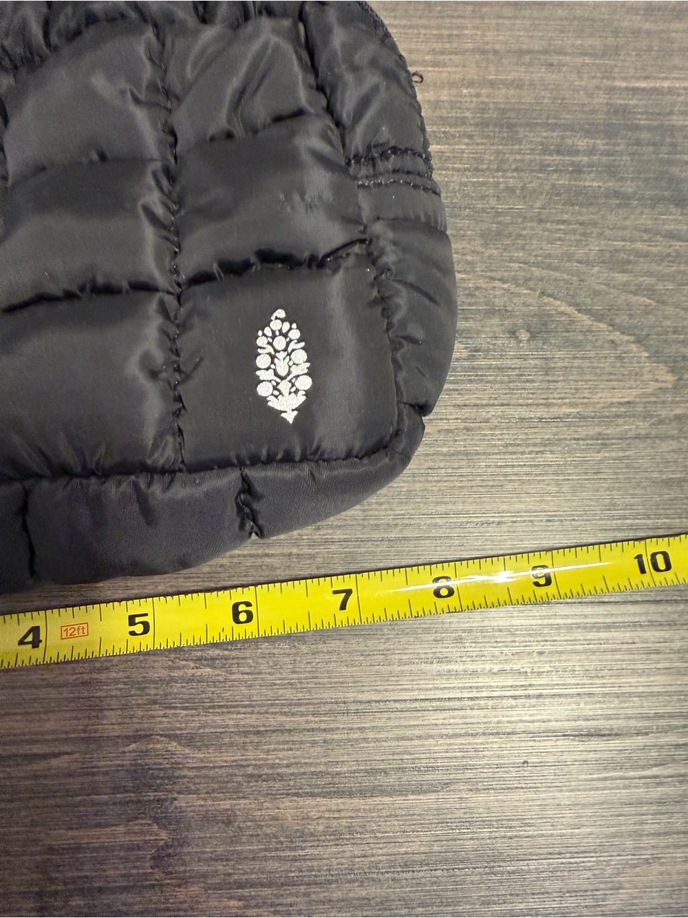 FP Movement by Free People Black Quilted Puffer Toiletry Bag - Picture 7 of 10